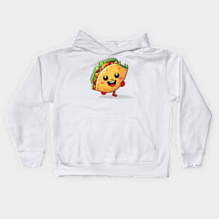 kawaii Taco  T-Shirt cute potatofood funny Kids Hoodie